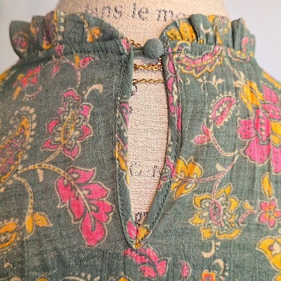 Nanette lepore high ruffle neck blouse - Picture 6 of 7